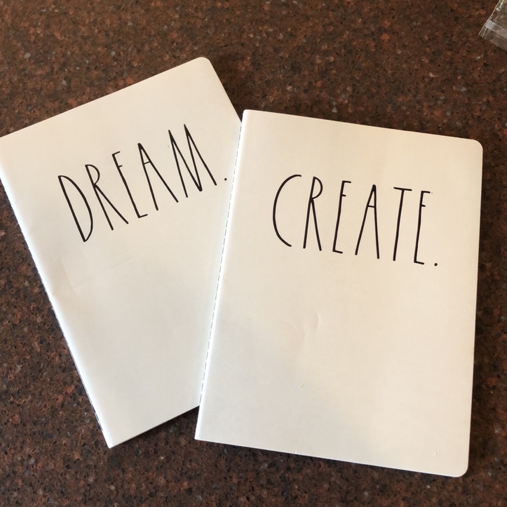 RAE DUNN Notebook 2-Pack | DREAM & CREATE